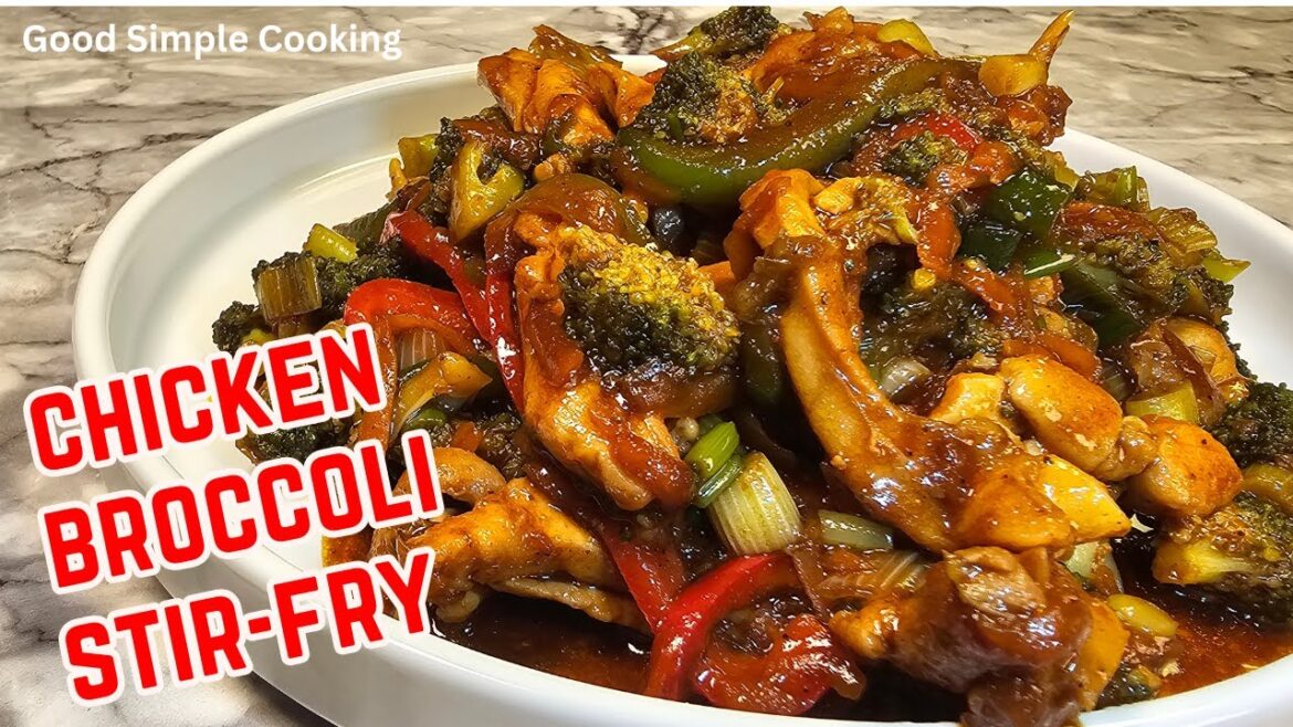 Chicken and Broccoli stir fry