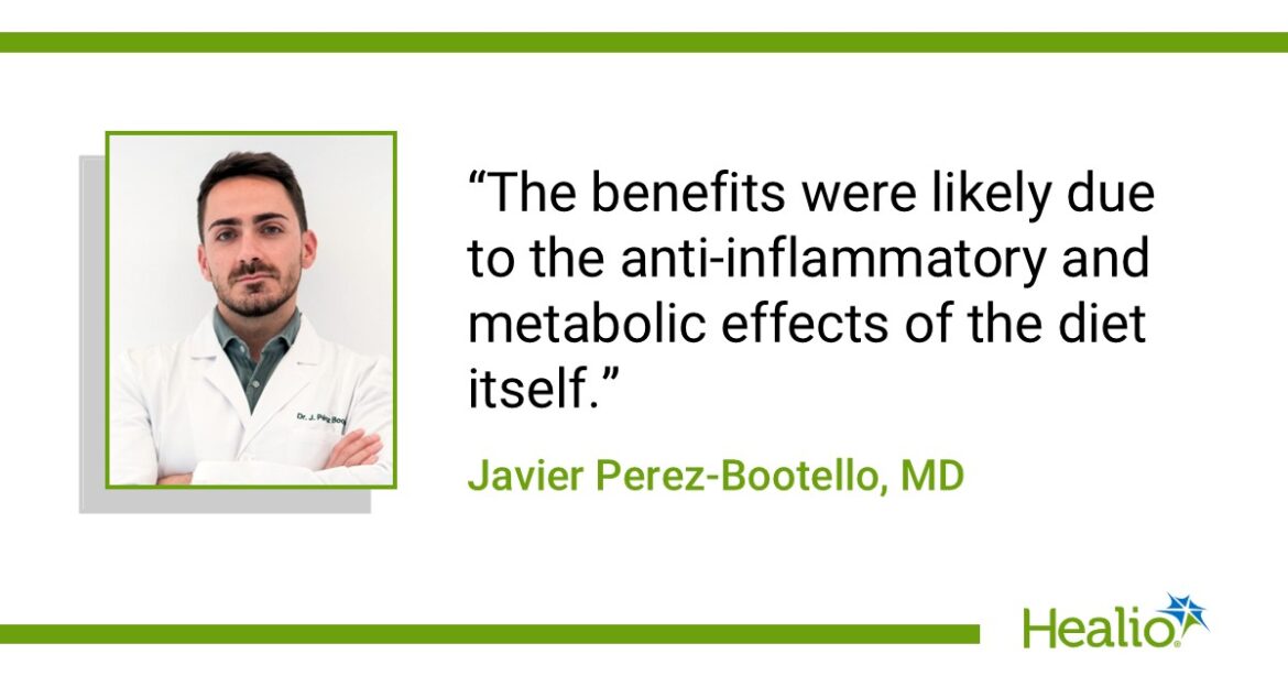 Mediterranean diet could improve psoriasis symptoms DERM0925Perez-Bootello_OG1