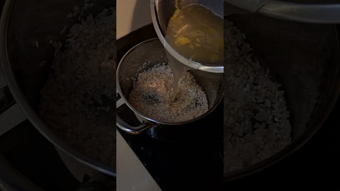 rissoto alla milanese #μαγειρεμα #cooking #viral #fypシ