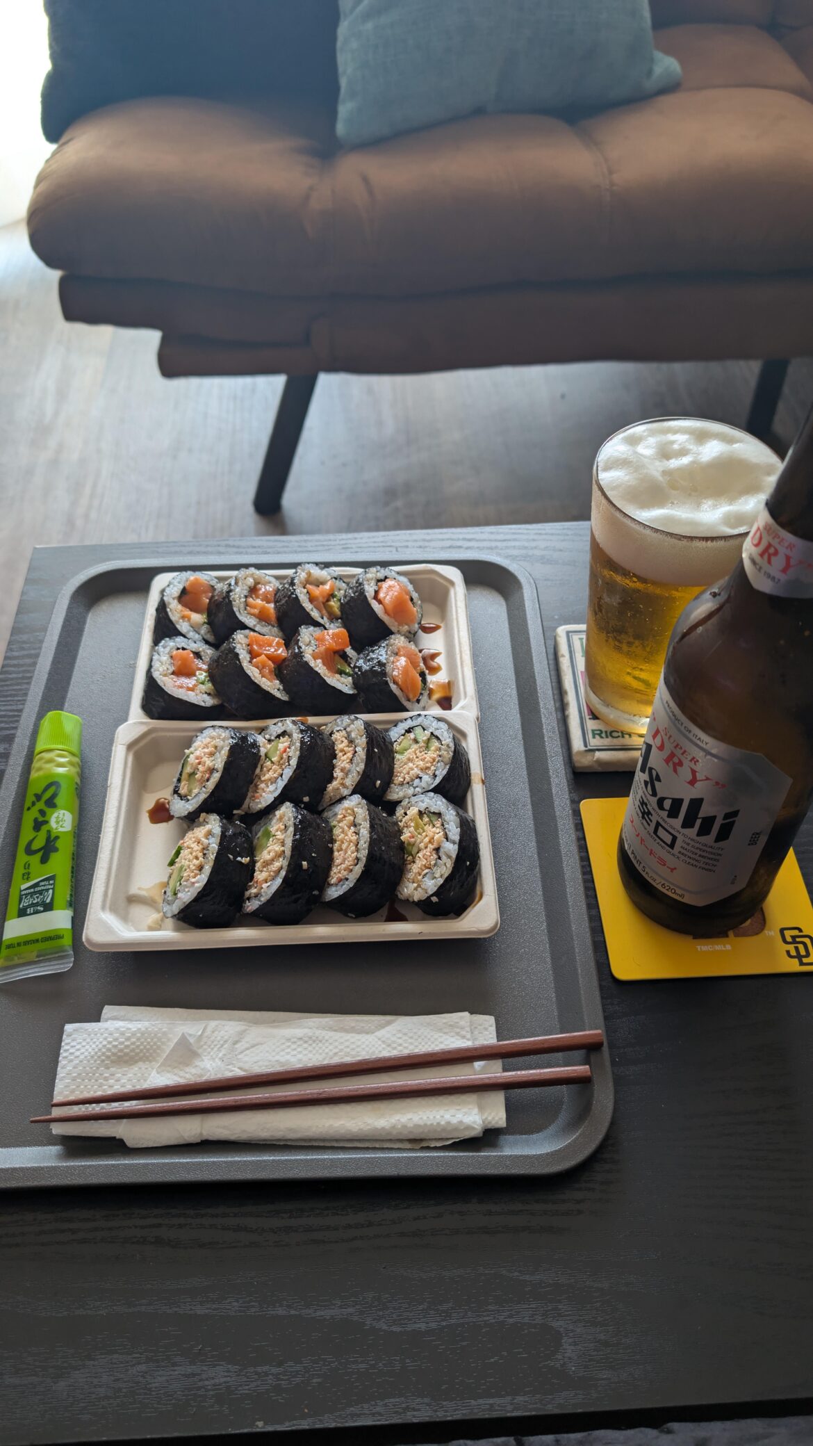 Sushi from one of my favorite Japanese stores in San Diego.