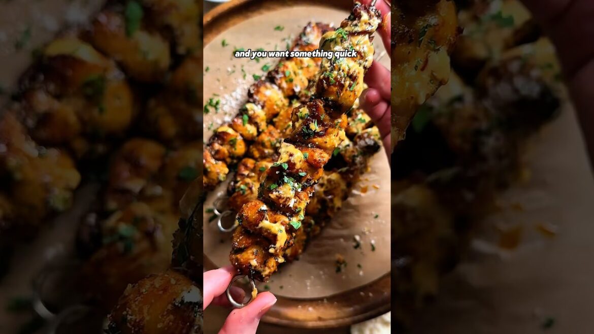 Chicken skewers from @nutrientmatters