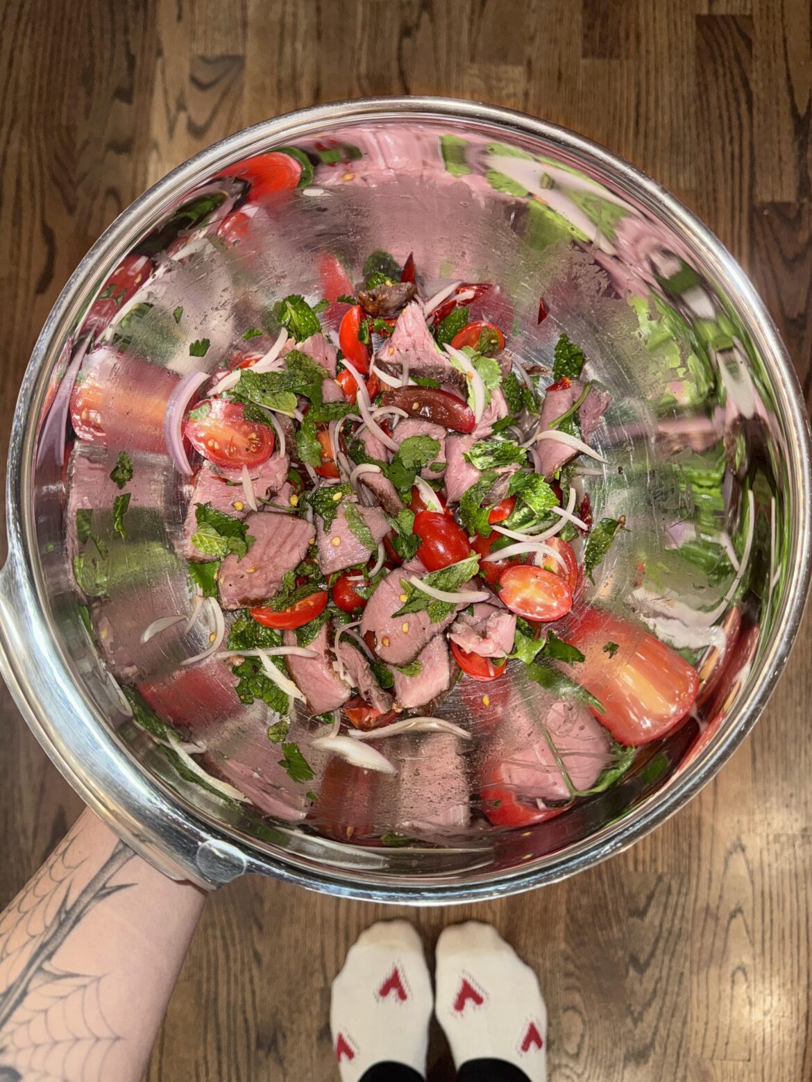 Costco sirloin for 2 hrs at 130°