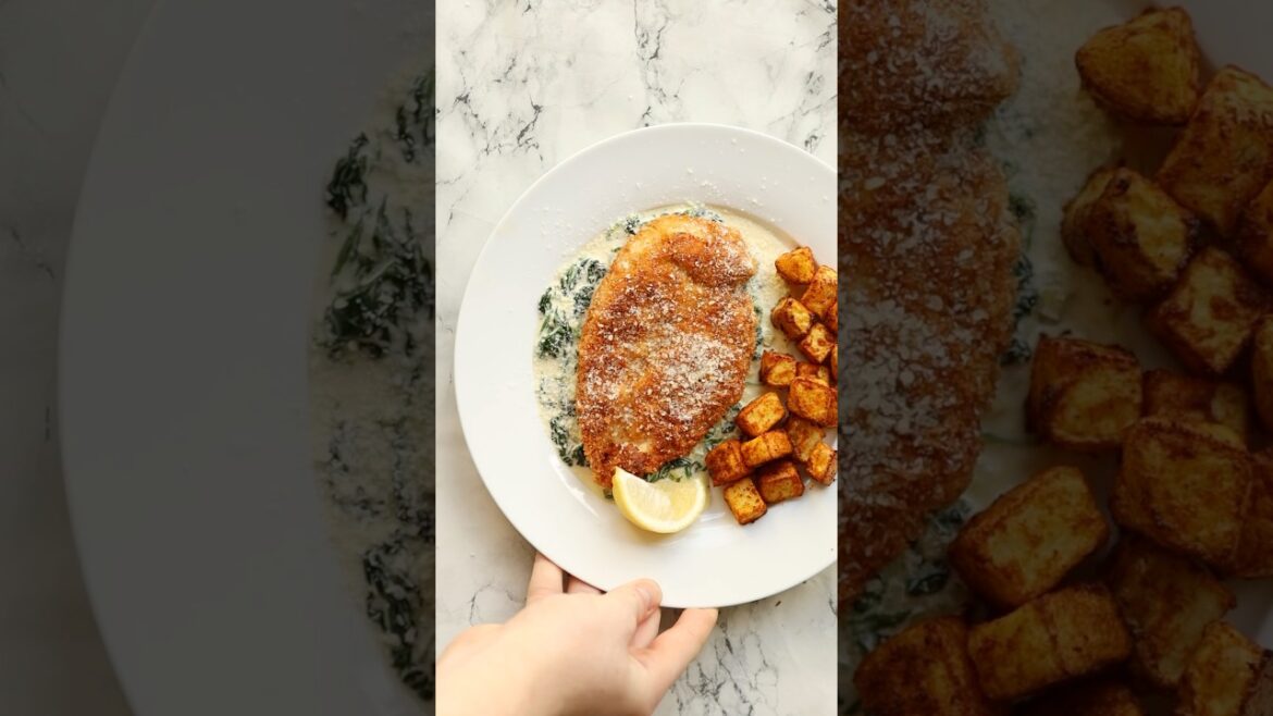 Chicken and Creamed Spinach Chicken and Creamed Spinach