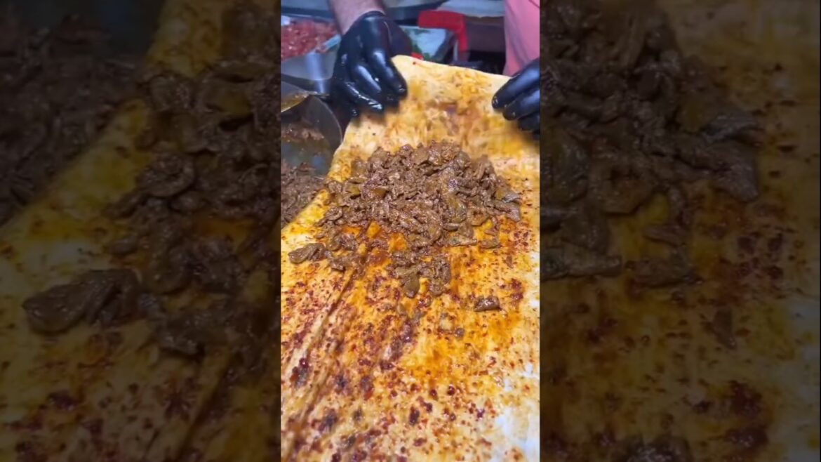 Turkish Chicken Tantuni with Lavaş Bread | #tantuni #trending #food #t #turkishfood #turkishdoner