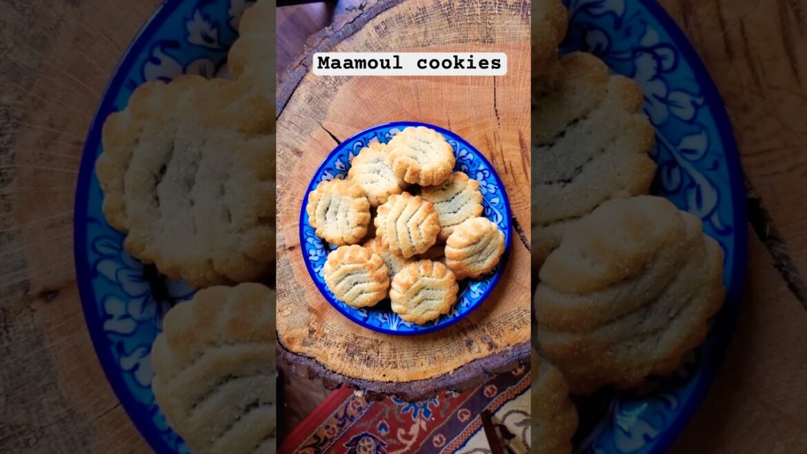 Maamoul Cookies Date Filled Middle Eastern How to Make Traditional recipes ) #baking #youtubeshorts