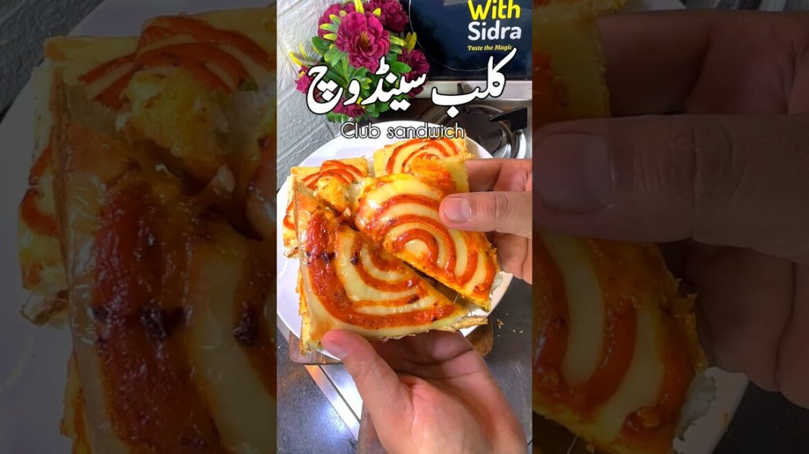 Club sandwich #kitchenwithsidra#snackslover#EasyRecipes#foryou#viralrecipe