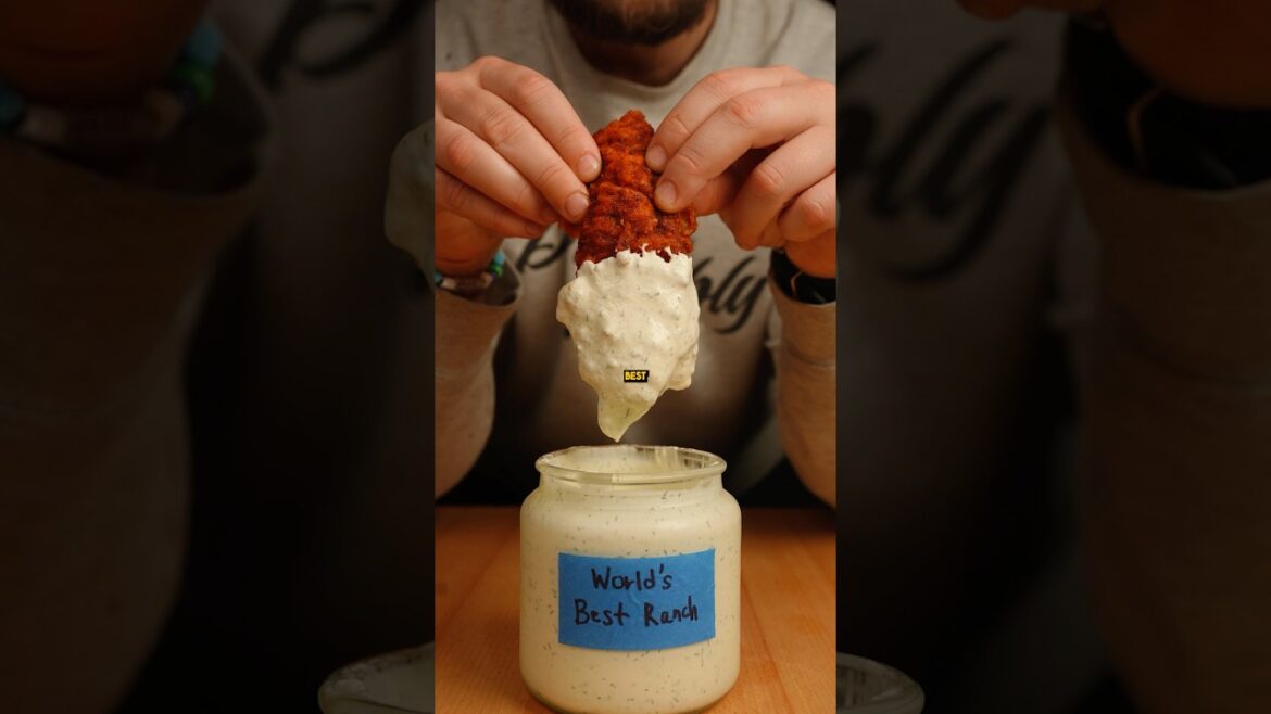 Best Homemade Ranch Recipe #shorts #cooking #recipe