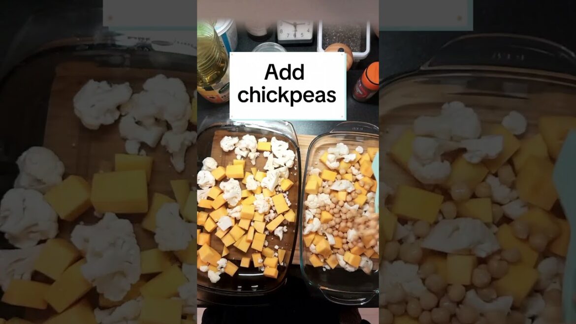 Pearl couscous salad with squash and cauliflower