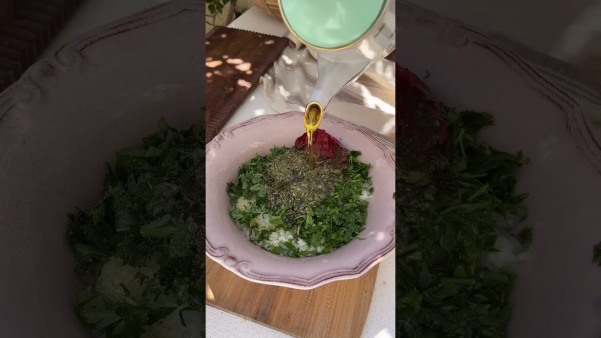 YAPRAK SARMA TARİFİ  #masterchef #food #tarif