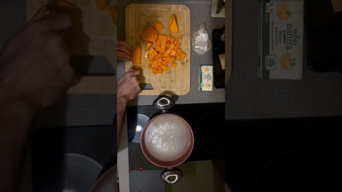 Pumpkin risotto #cooking #kitchen #cook #italiancuisine