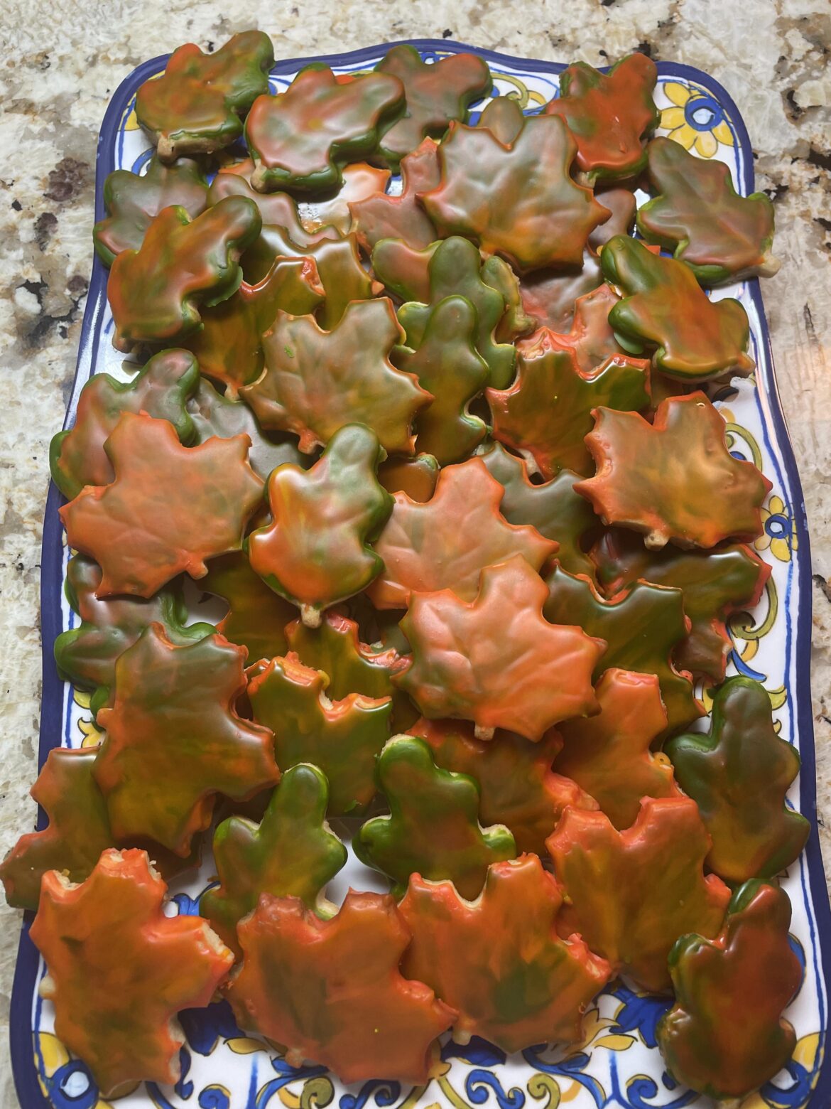 Homemade- pecan rosemary fall cookies