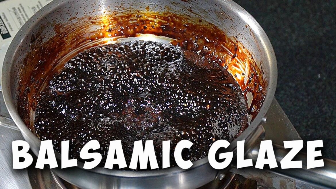 Balsamic glaze perfect for drizzling!