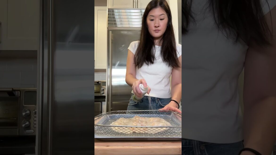 Air Fried Shrimp Rice Cracker @saltsensitive #shorts #food Air Fried Shrimp Rice Cracker @saltsensitive #shorts #food