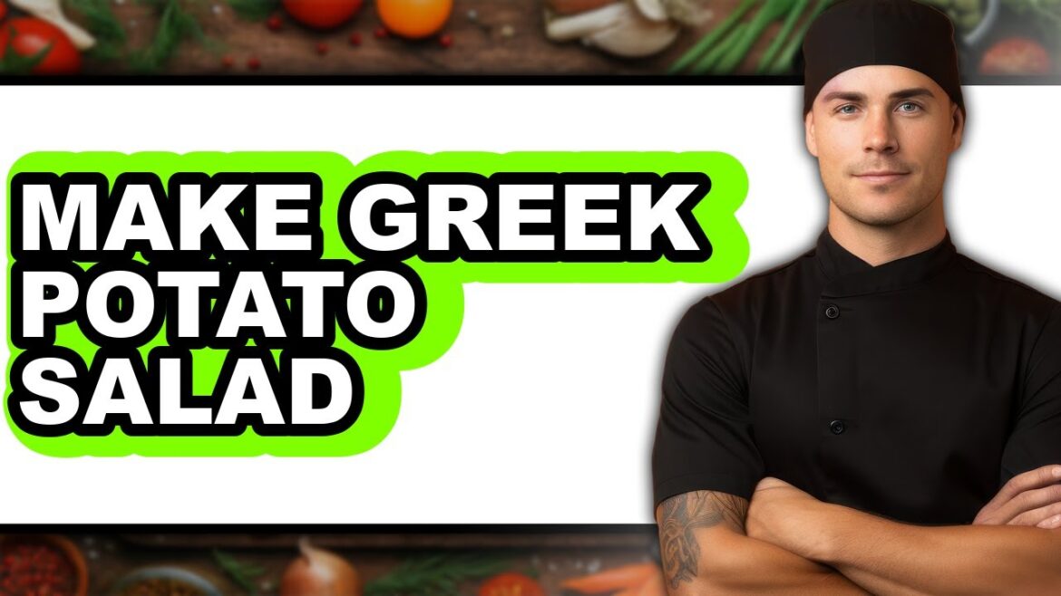 How To Make Greek Potato Salad - Full Guide