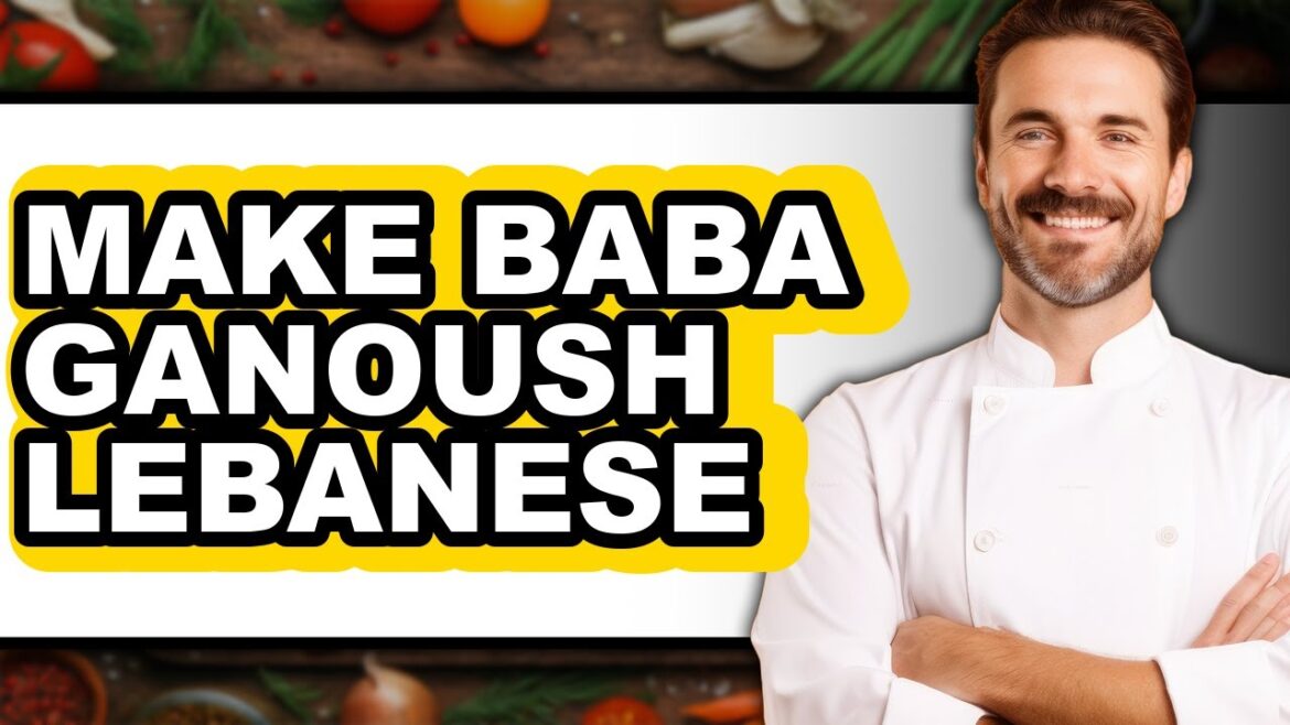 How To Make Baba Ganoush Lebanese (UPDATED)