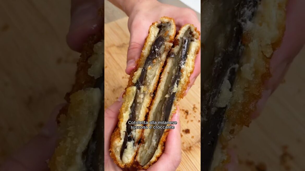 COTOLETTA ALLA MILANESE SENZA CARNE? Prova questa carnosa e succosa con le melanzane!