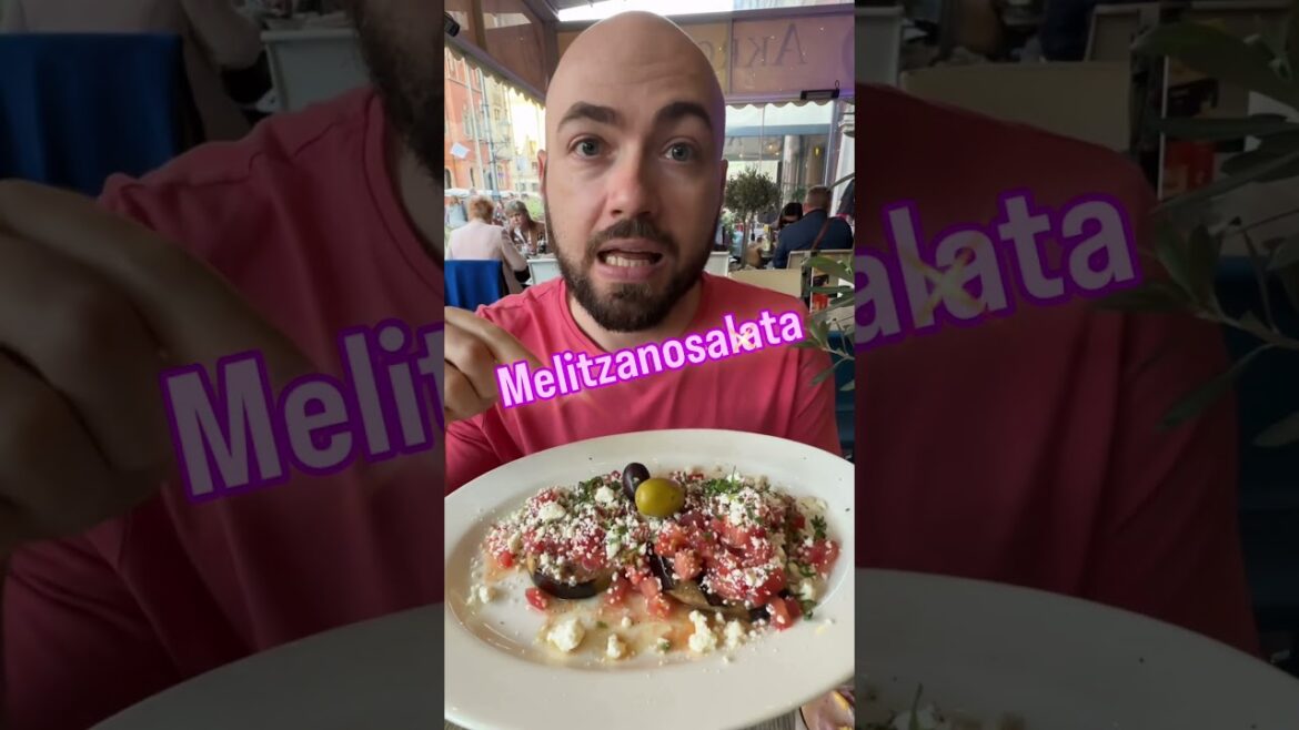 In Wroclaw you can try amazing greek dish Melitzanosalata
