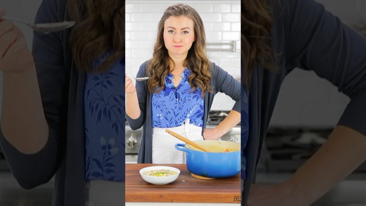 Creamy Chicken Pot Pie Soup in 30 Minutes #shorts Creamy Chicken Pot Pie Soup in 30 Minutes #shorts