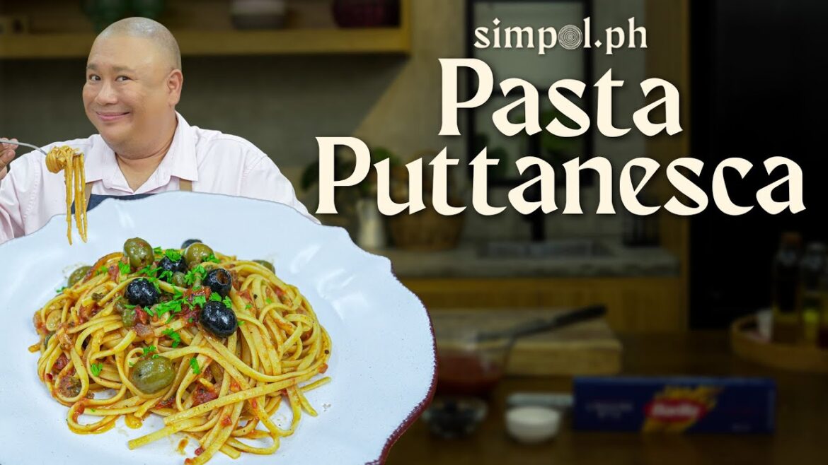 How To Cook Pasta Puttanesca | Bold Flavors, Simple Ingredients | Easy Pasta Recipe by Chef Tatung How To Cook Pasta Puttanesca | Bold Flavors, Simple Ingredients | Easy Pasta Recipe by Chef Tatung