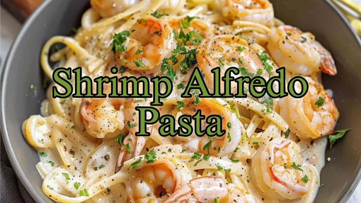 Creamy Shrimp and Broccoli Alfredo | Easy & Delicious