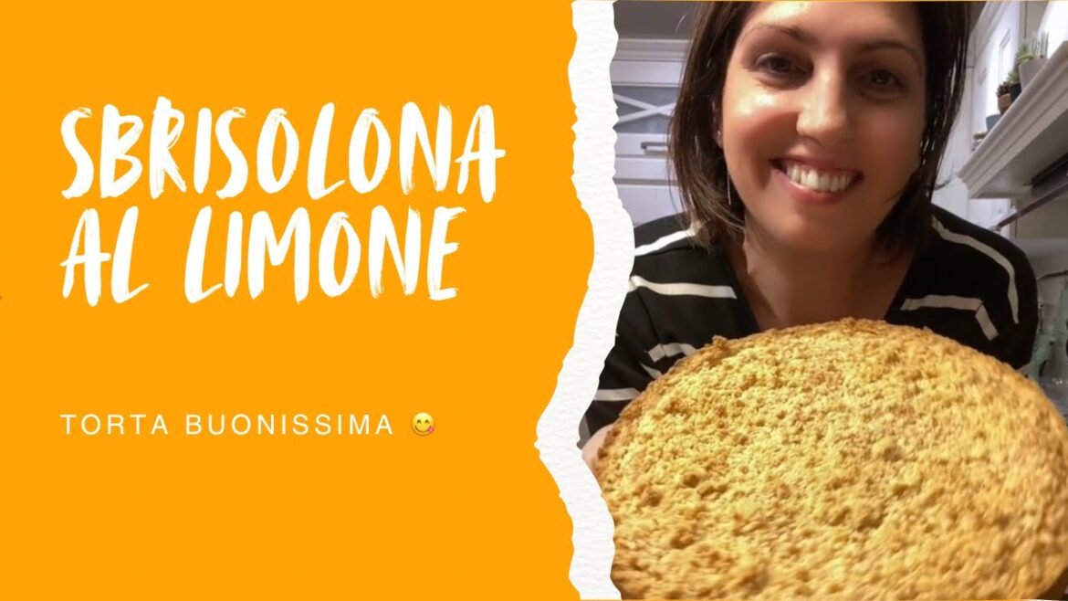 Torta sbrisolona al limone #vitadamamma #ricetta #torta #cucina Torta sbrisolona al limone #vitadamamma #ricetta #torta #cucina