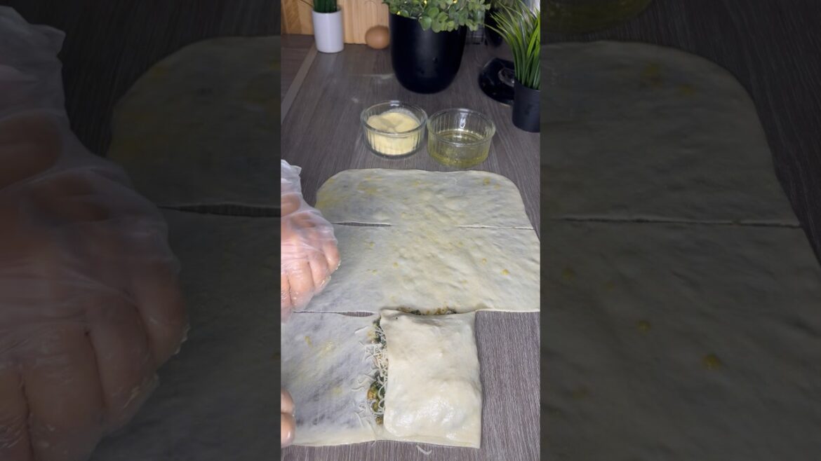 Msemen farci, clique en bas pour avoir la recette complète