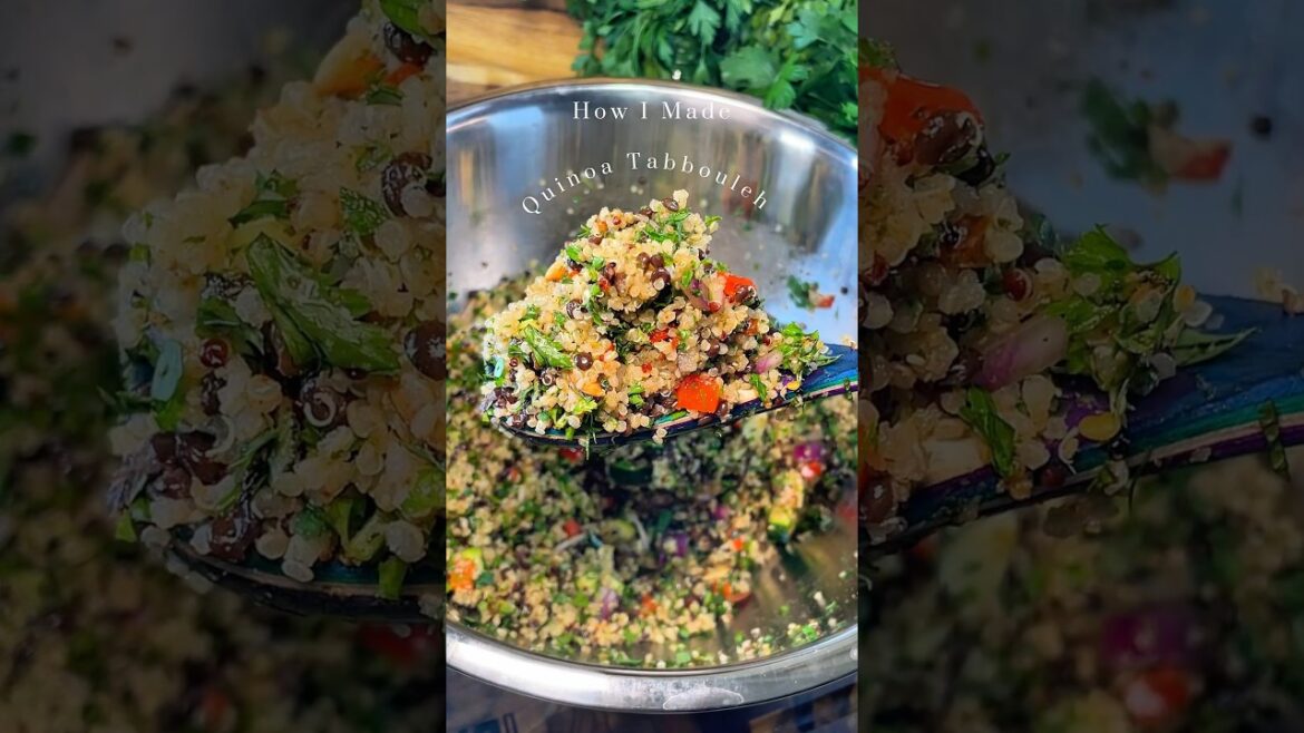 I Tried Quinoa Tabbouleh Salad (and it was delicious!)