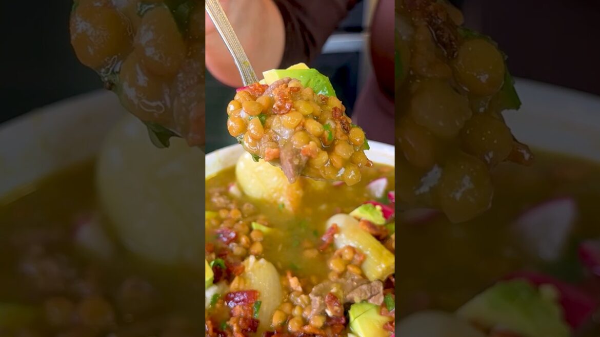 Lentil Soup Lentejas en su Jugo Easy Recipe #shorts