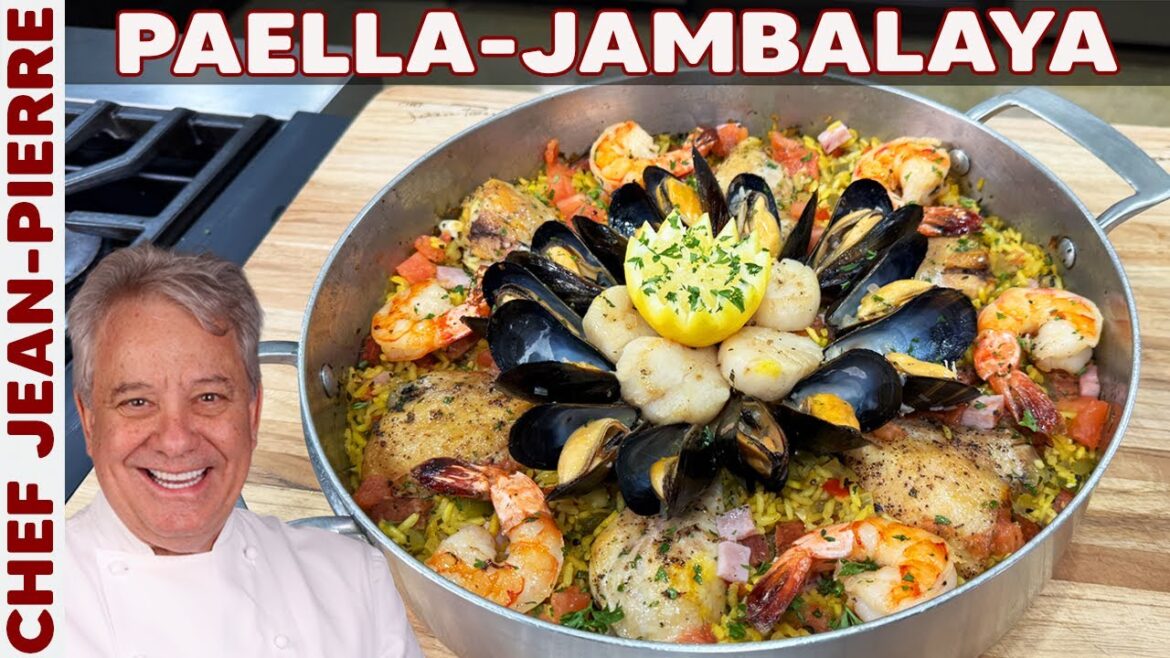 Paella Meets Jambalaya - The Ultimate Fusion Rice Dish! This Dish Deserves a Standing Ovation!