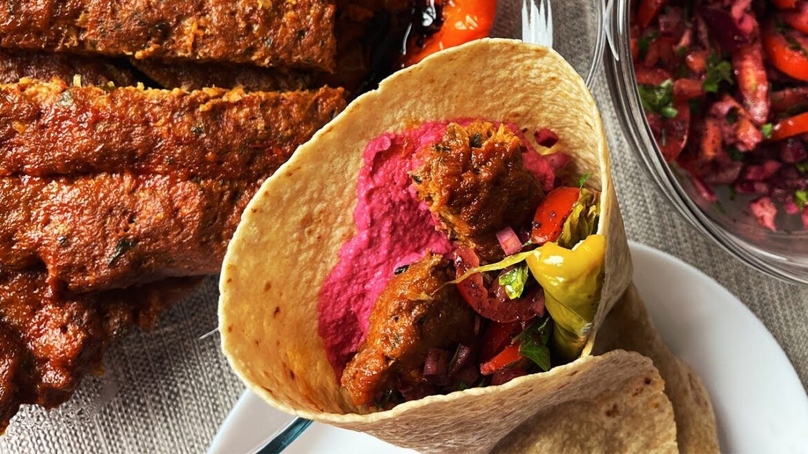 Easy Adana Kebab Recipe | Savoury | Rainbow on a plate