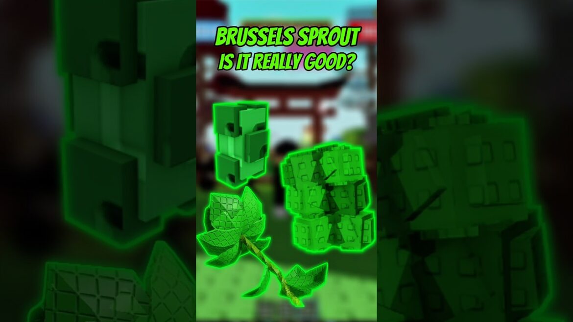 is BRUSSELS SPROUT really op? #growagarden #growagardenroblox #growagardentips #shorts