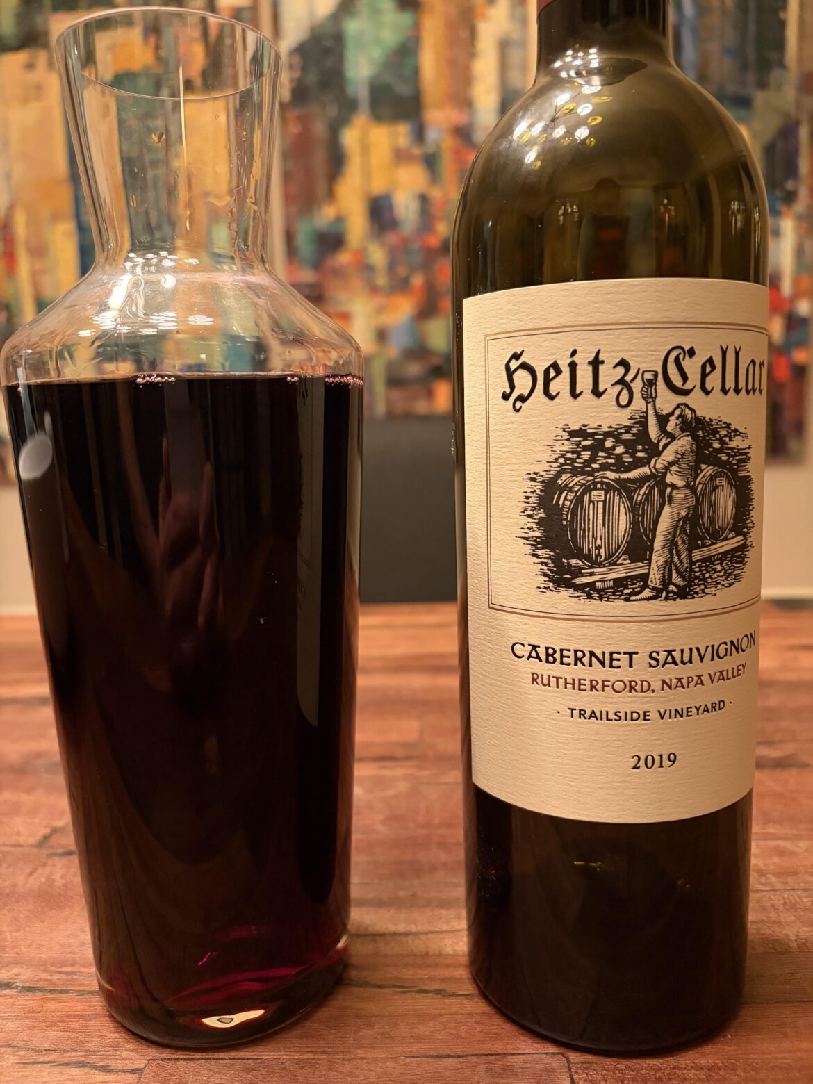 Heitz, trailside, 2019