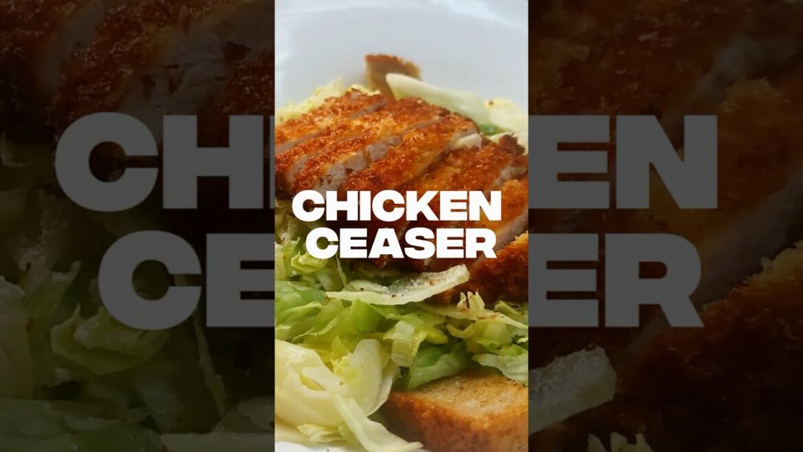 Ultimate Fried Chicken Caesar Salad