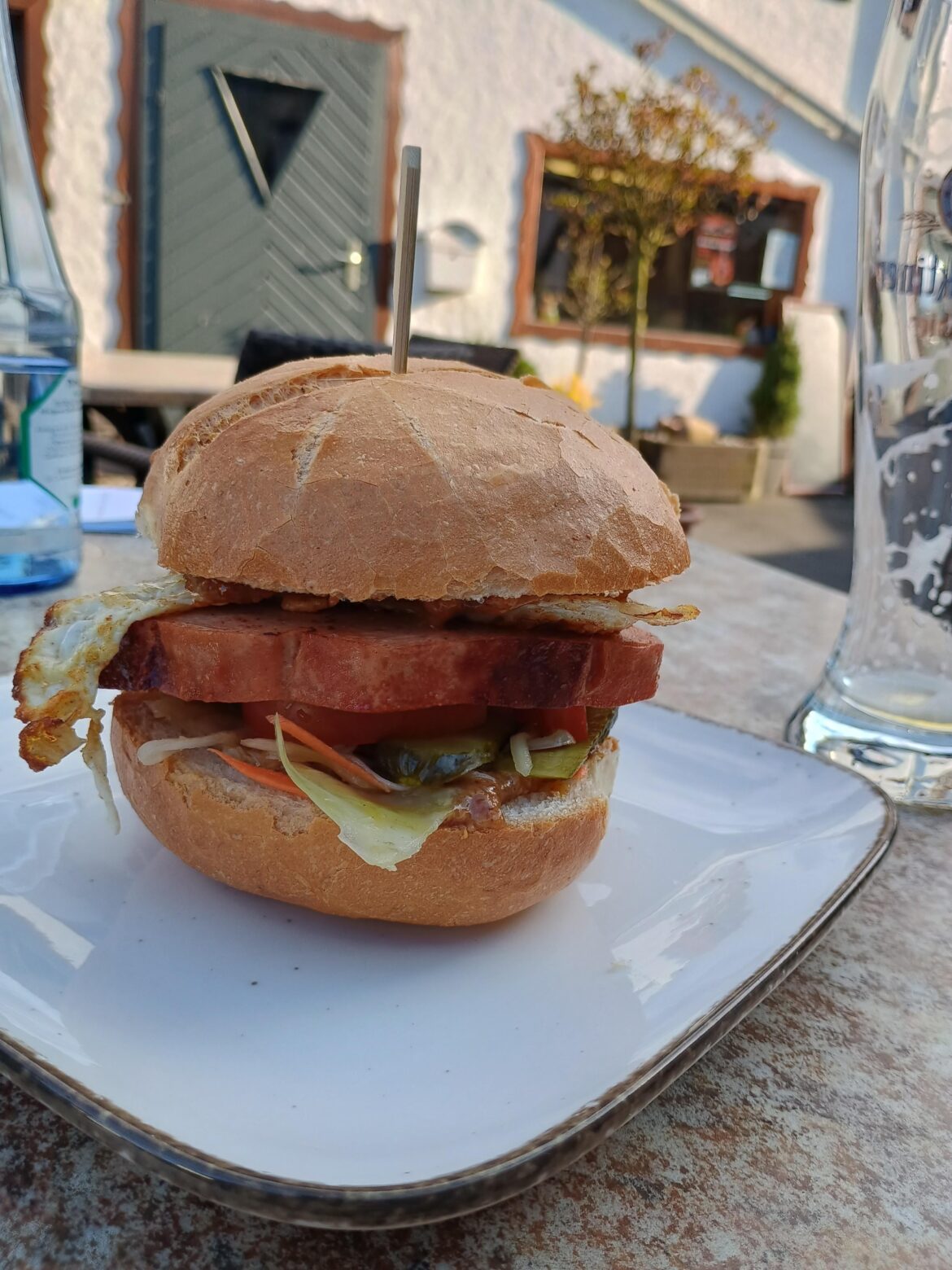 Leberkäse Burger