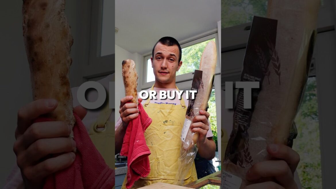 Make It Or Buy It: BAGUETTE #cooking #foodie #food #chef #recipes #baguette #bread #breadmaking