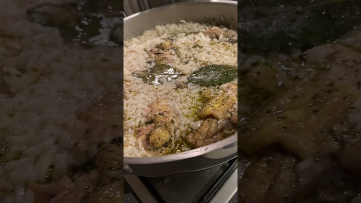 Chicken Risotto with Basmati Rice | Creamy & Flavorful Comfort Food!