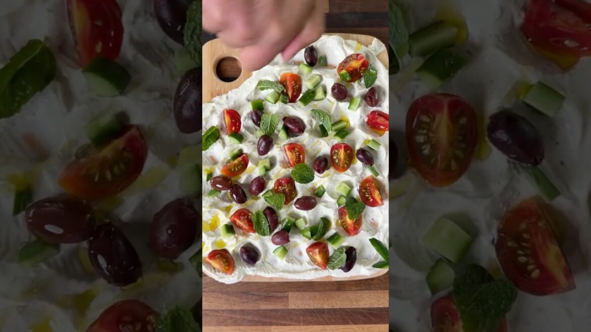 Za’atar Labne Board! #recipe #chefarazada