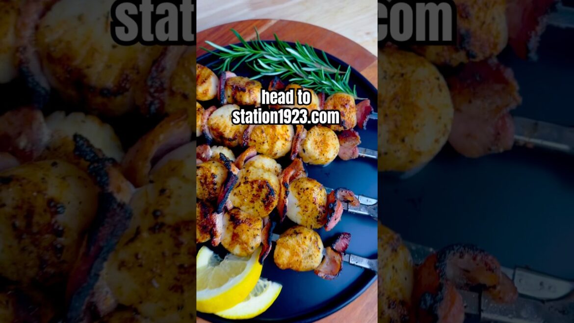 Recipe: Grilled Scallops on a Skewer (inspired by FishBar in Manhattan Beach) #grilling #seafood