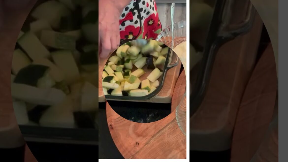 Roasted eggplant and zucchini folded into a creamy garlic dill yogurt #food #appetizer #yougurt