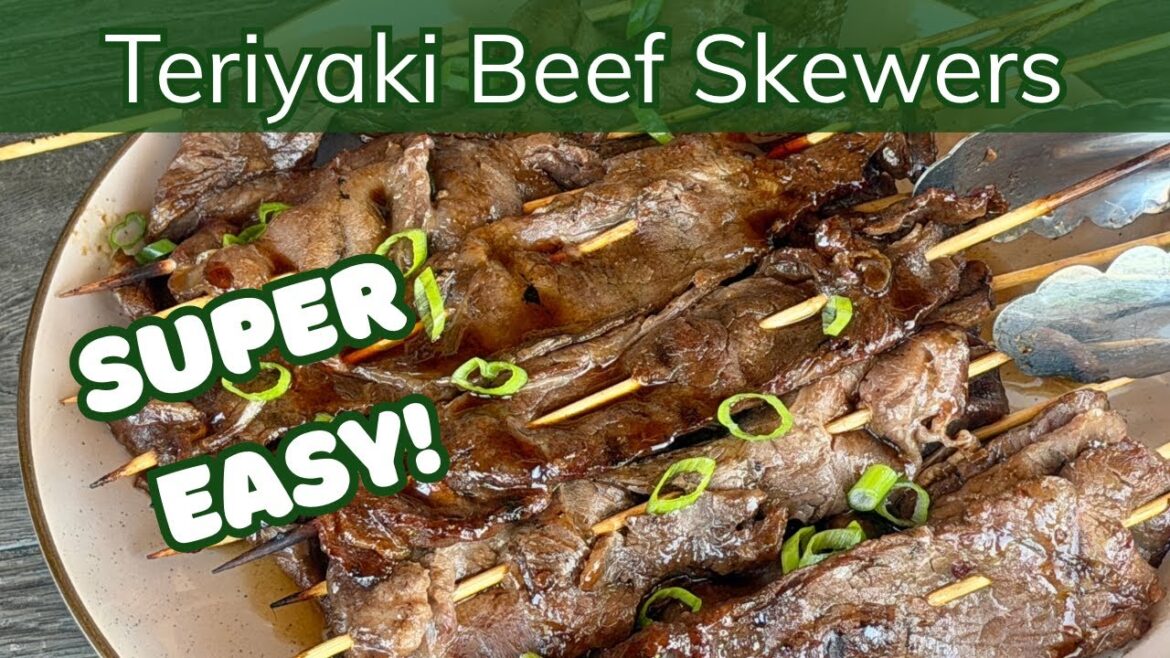 Easy and Delicious Teriyaki Beef Skewers