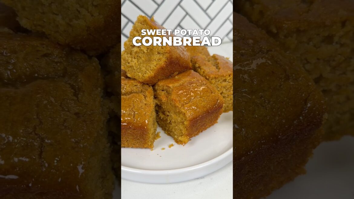 The BEST sweet potato cornbread recipe
