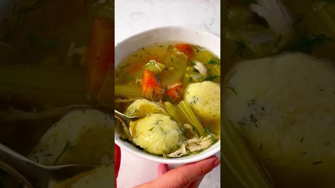 Gluten Free Matzo Ball Soup