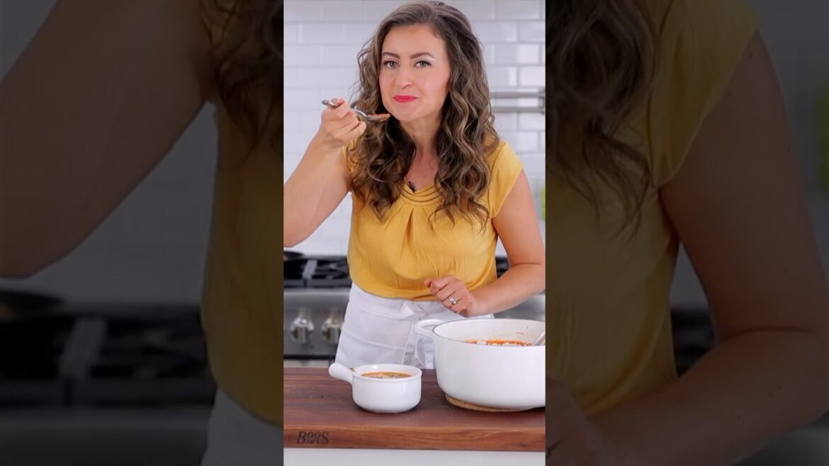 Creamy Tomato Soup in 30 Minutes #shorts