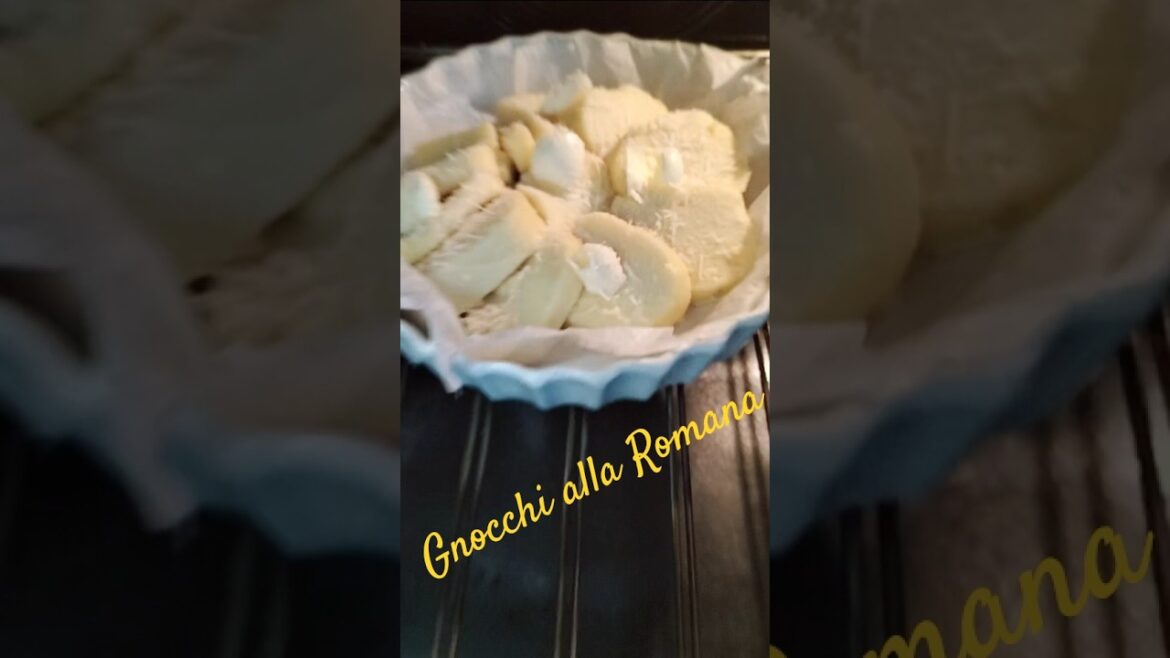 Gnocchi alla Romana #food #easyrecipe #italianfood #delicious #economicalrecipes #cooking