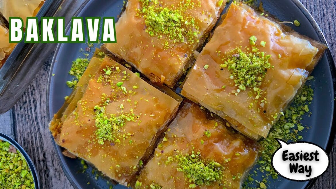 Baklava Recipe That Always Turns Out Perfect | Crispy, Buttery & Honey-Soaked!