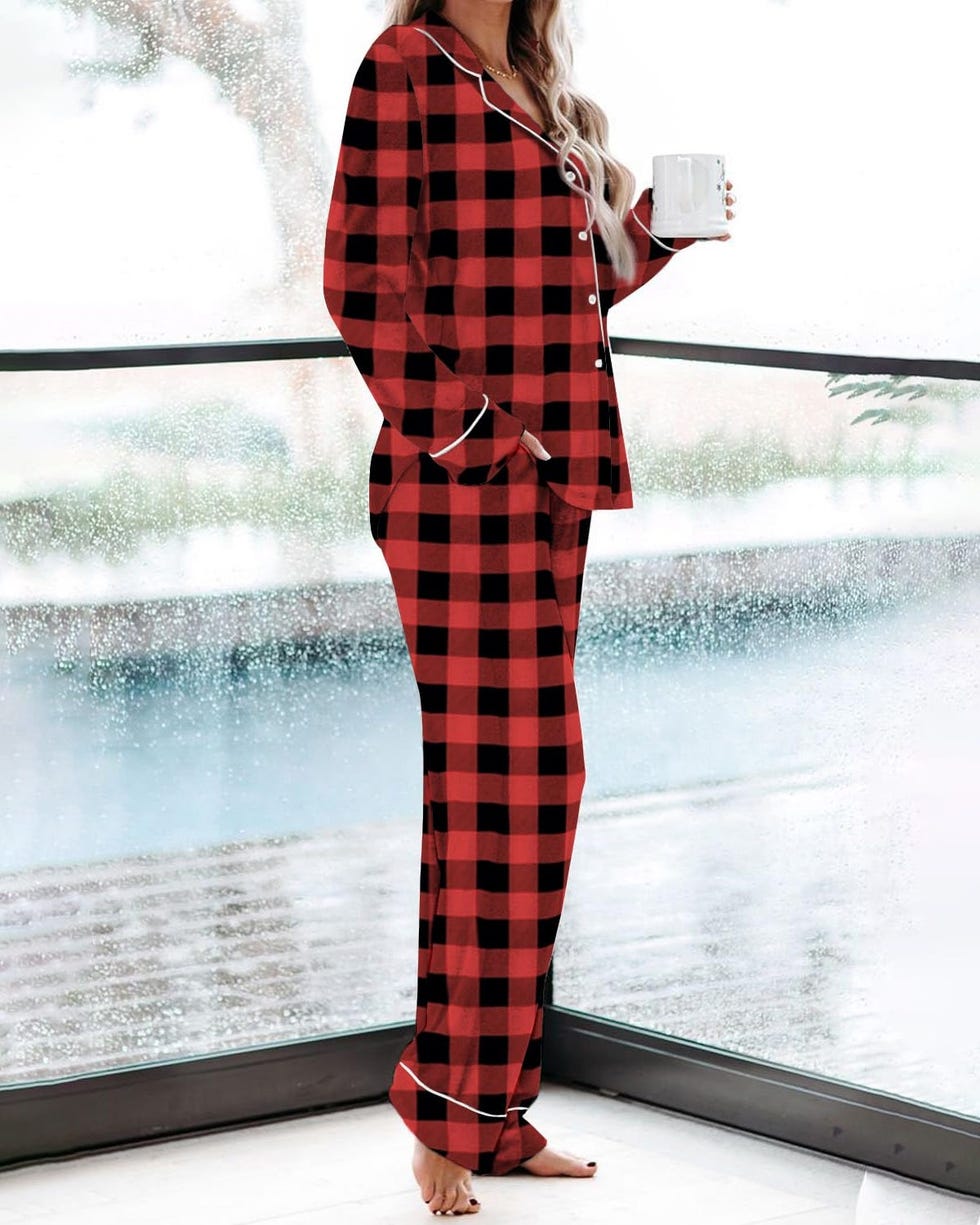 Buffalo Plaid Pajama Set