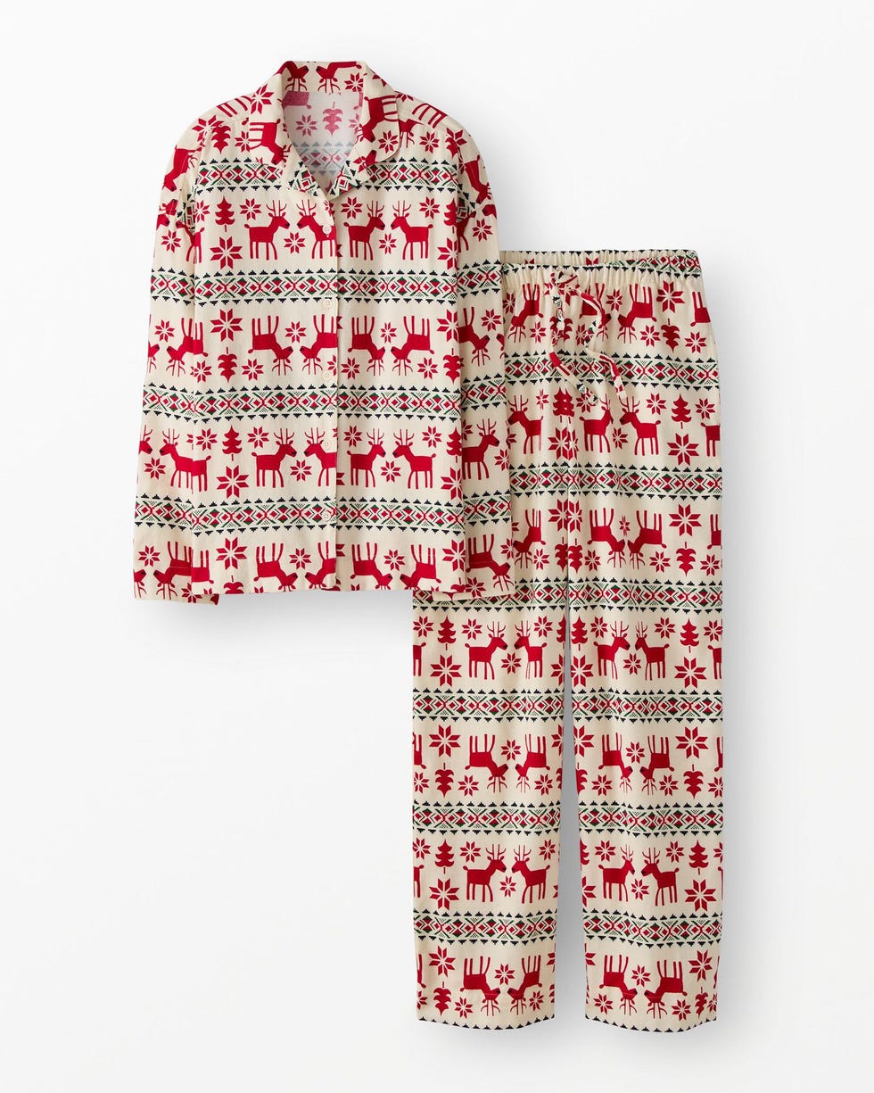 Hanna Andersson Holiday Flannel Pajama Set