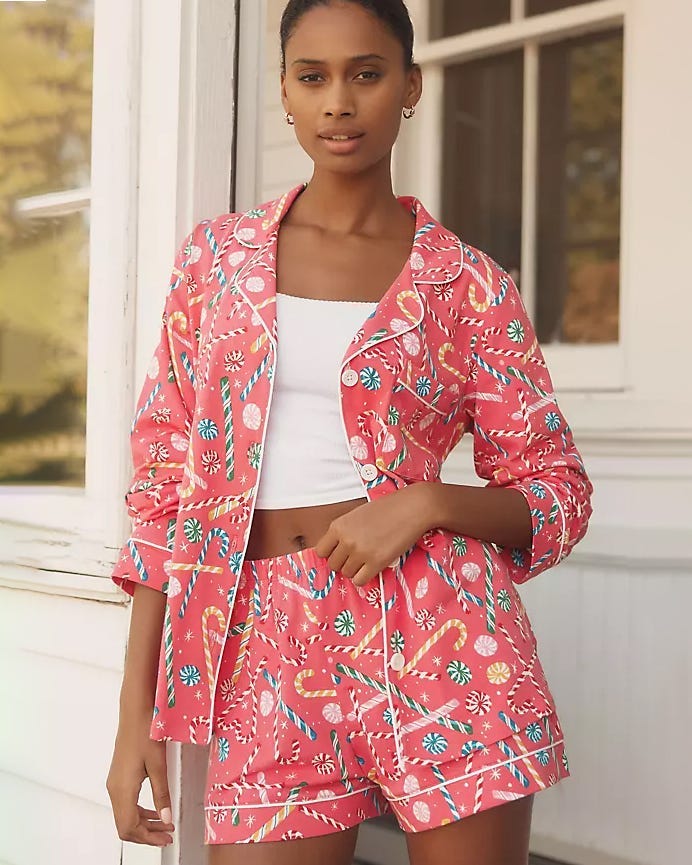 Bedhead Peppermint Twist Pajama Set