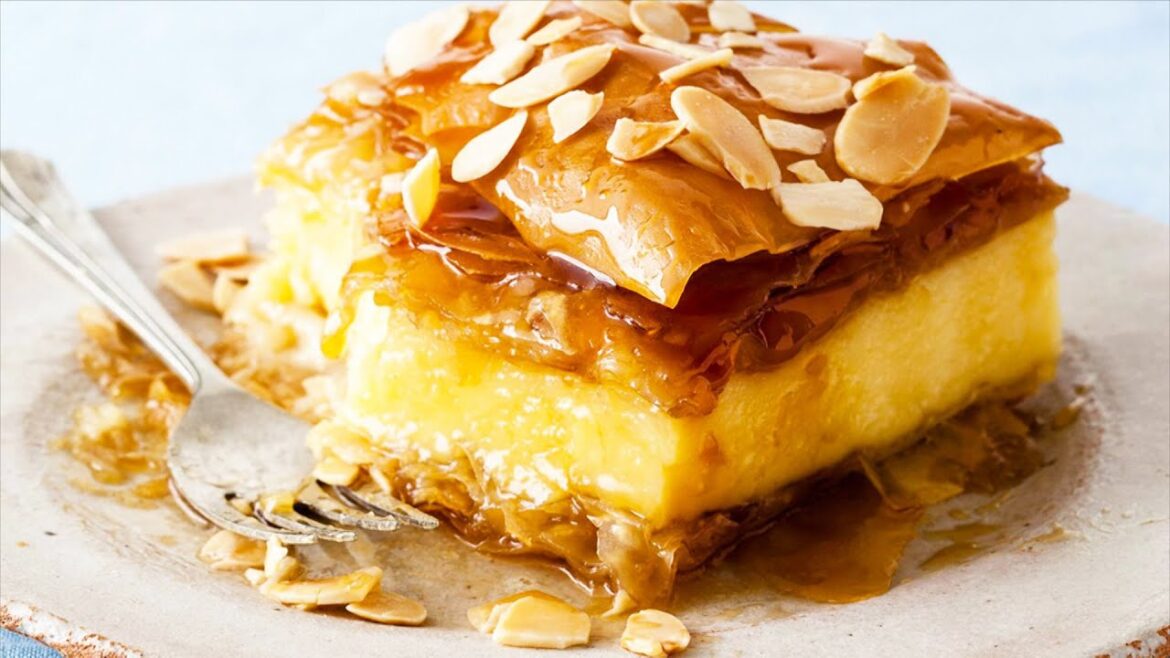 Rreze Dielli - Galaktoboureko, ëmbëlsira më e mirë greke nga zonja Albana