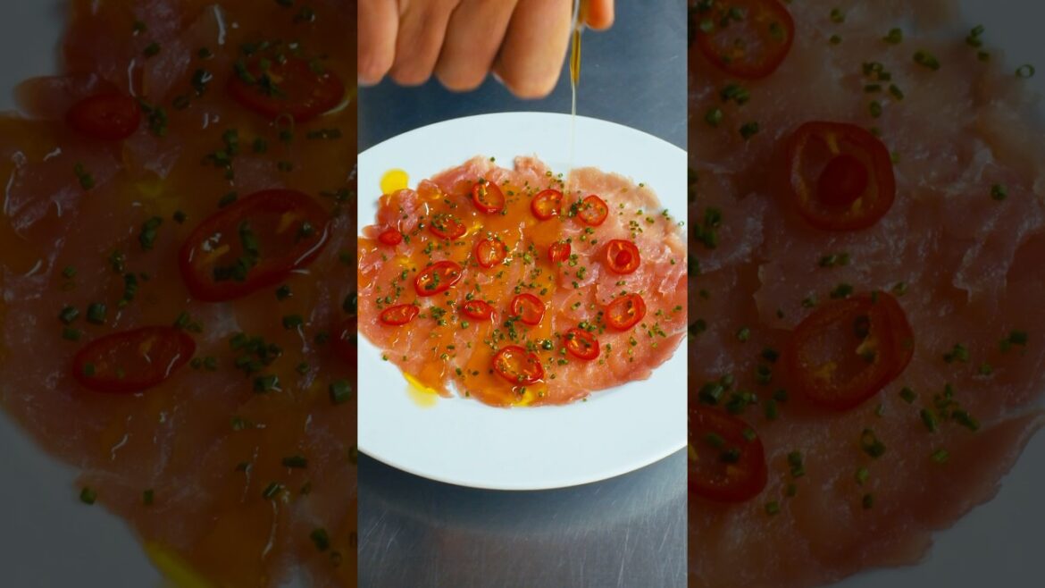 Pressed Tuna Carpaccio